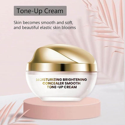 Crème hydratante pour la peau, soin visage, texture douce et légère, dans un pot blanc, illustrant un produit de soin de la peau.